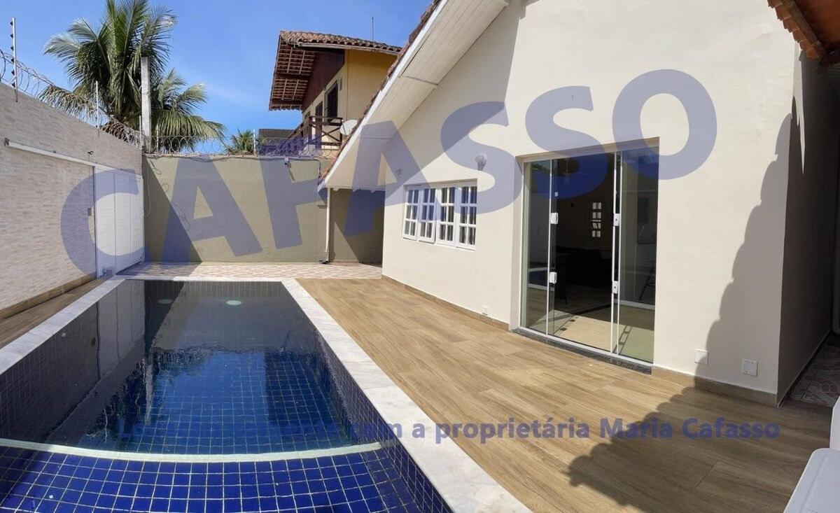 瓜鲁雅Casa Pe Na Areia Com Piscina A 10Mts Enseada别墅 外观 照片